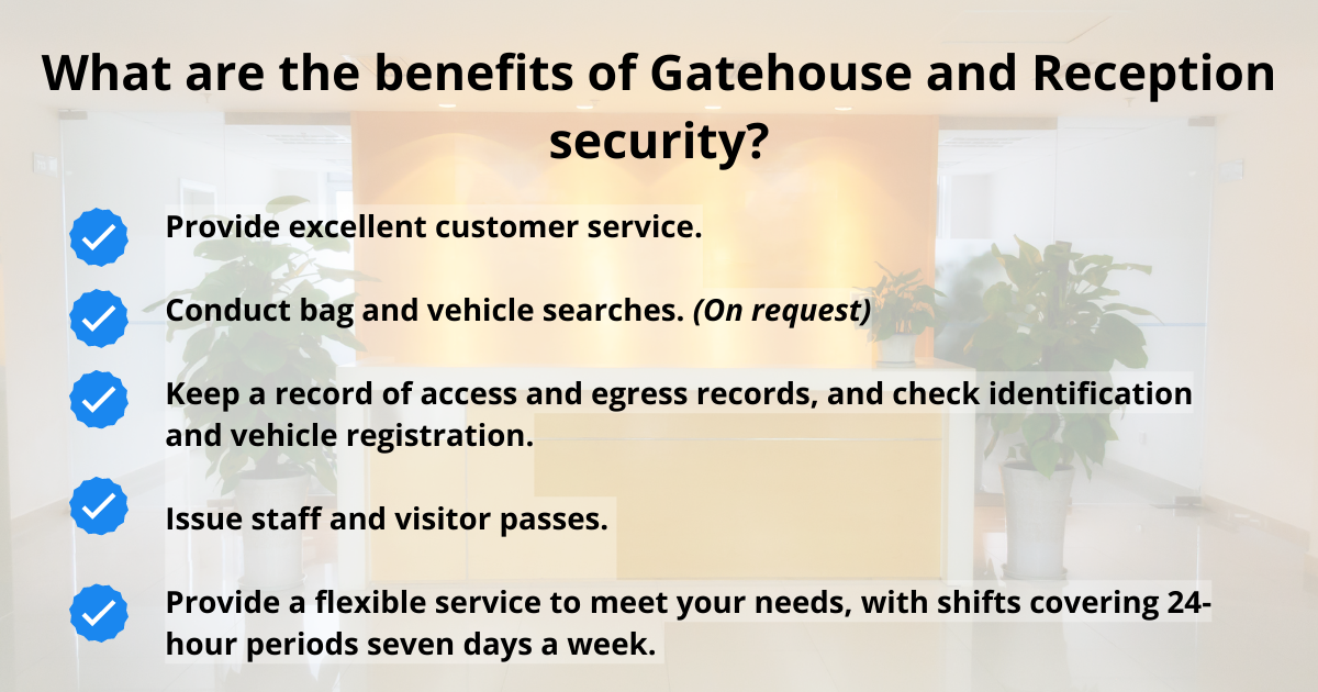 What is a Gatehouse Service? blog Professional Alert Security Ltd